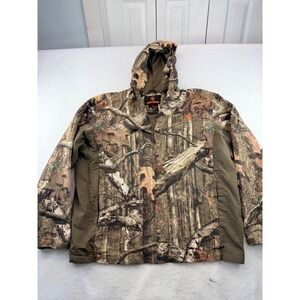 Game Winner Men's XL Realtree AP Camo Waterproof Hooded Hunting Jacket